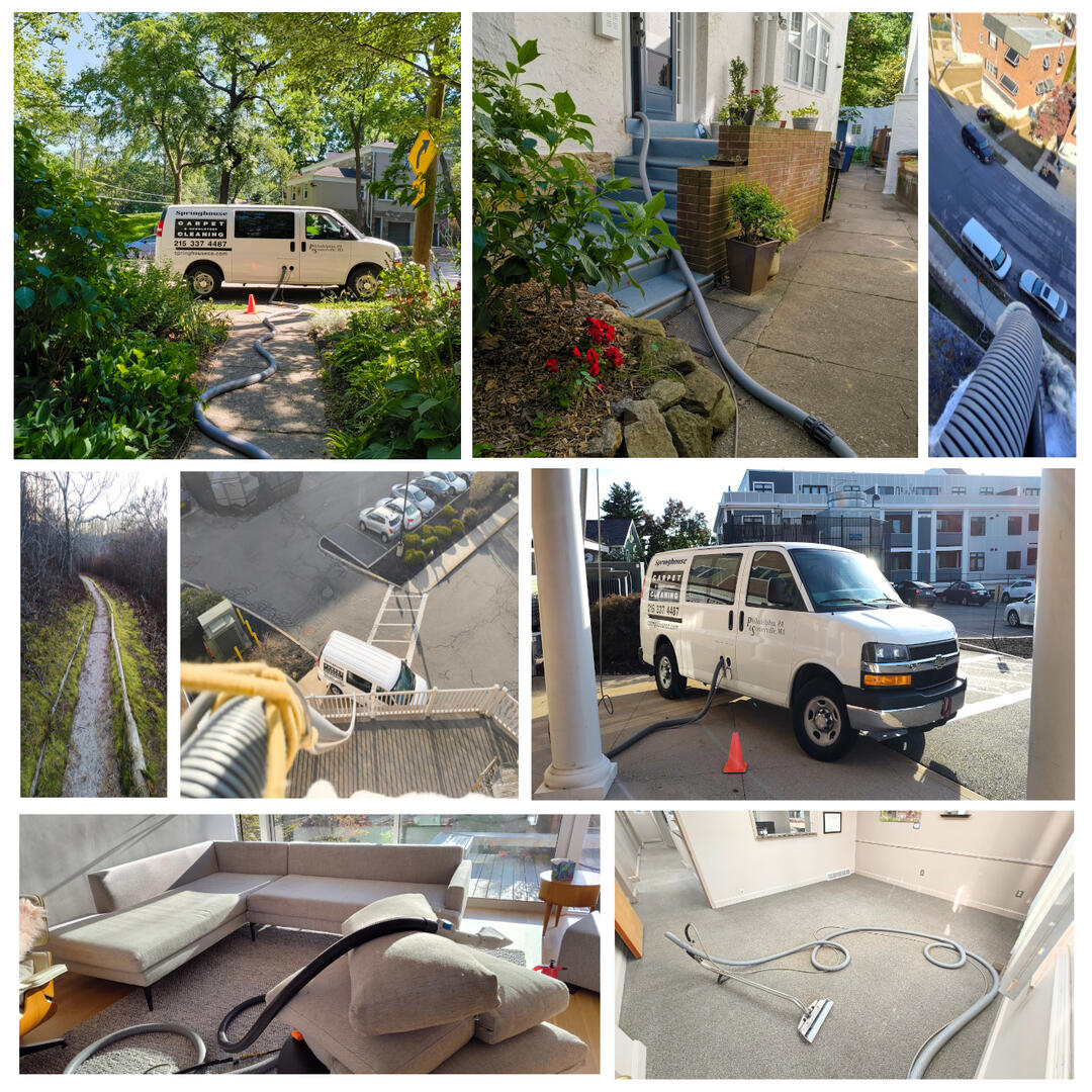 Truckmount cleaning